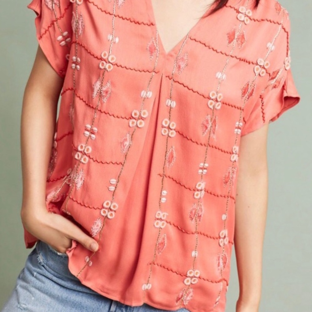 NWT Antropologie Cinque Terra top